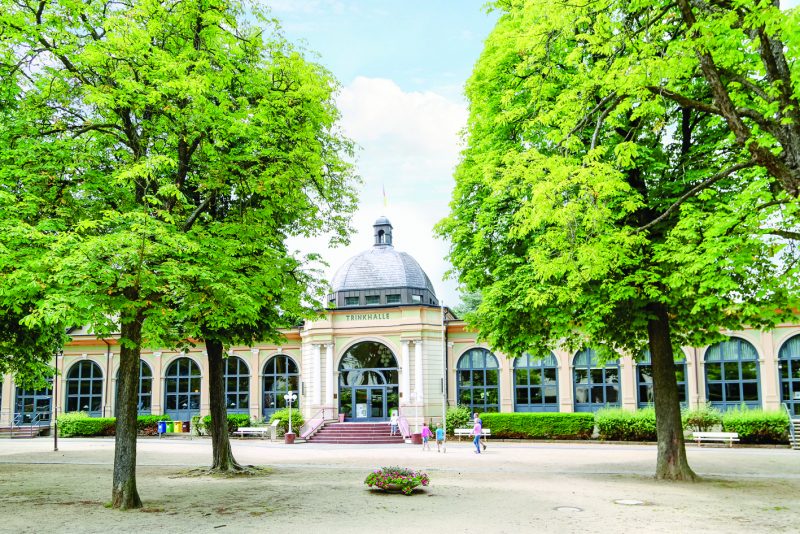 Die Wandelhalle ind Bad Harzburg